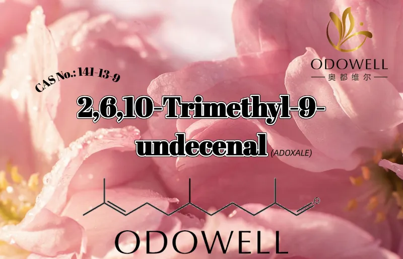 ODOWELL ताज्या अल्डीहाइडिक फ्लोरल आणि वॉटररी फ्रेग्रन्स ऍप्लिकेशन्ससाठी 2,6,10-Trimethyl-9-undecenal ची शिफारस करते
